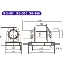 kiowinch construction hoist 120m lifting height 500kg 400V