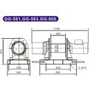 KIOWINCH GG 503 Elektroseilwinde Hubwinde Zugwinde 120m...