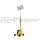 Mobile LED Light tower Perimeter Lighting 1600 Watt 4.500m² Illumination