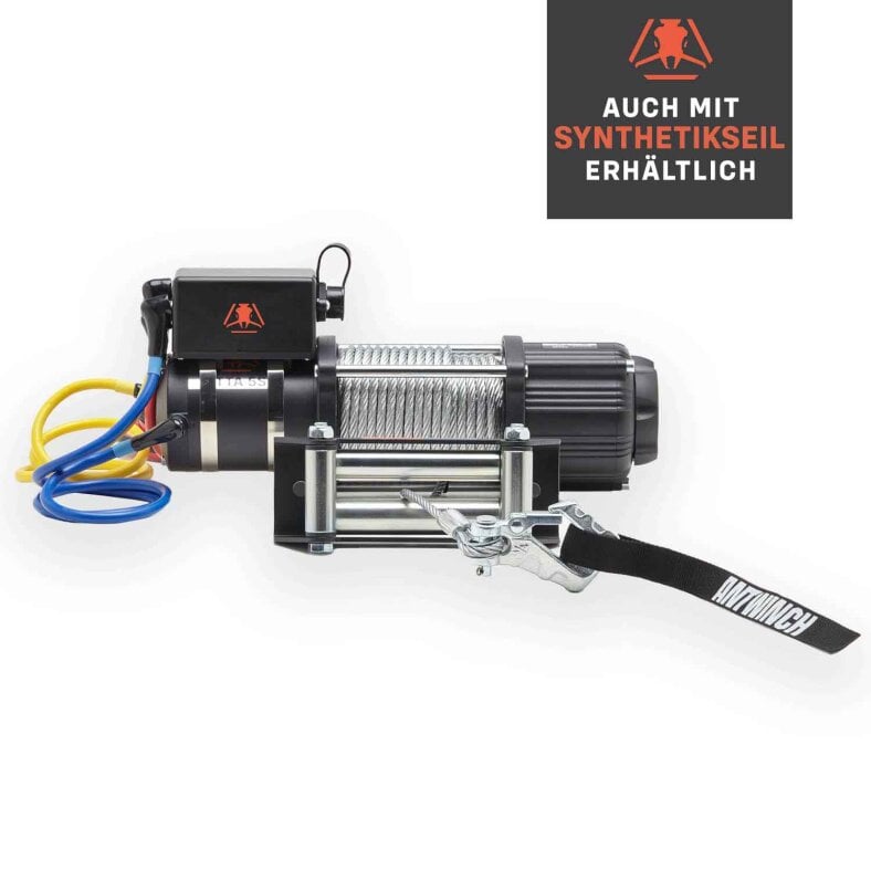 Electric Boat Winch Trailer ANTWINCH ATTA 5S Steel Cable 5000LB 2.3t 12V