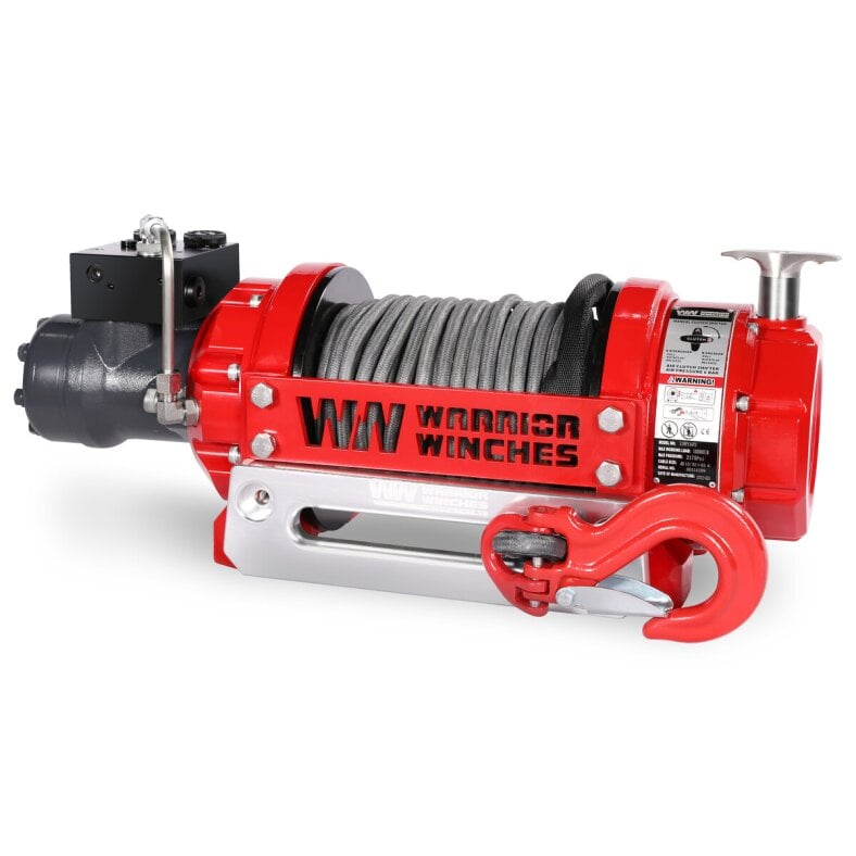 RV10000 Hydraulic Winch - Synthetic Rope