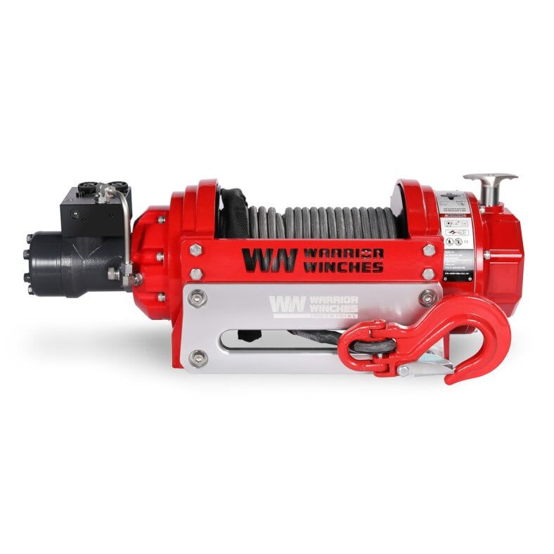 RV 15000 Hydraulic Winch - Synthetic Rope