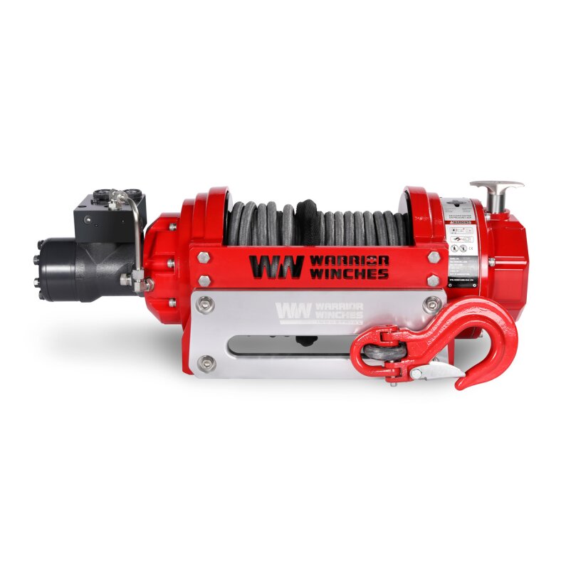 RV 18000 Hydraulic Winch - Synthetic Rope