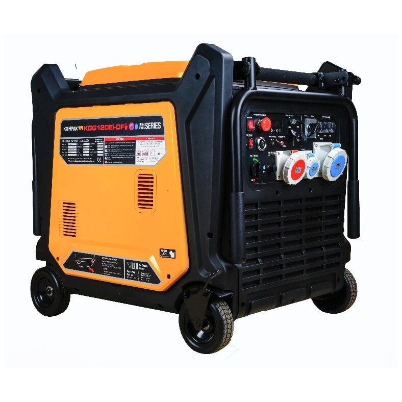 KOMPAK Dual Fuel Inverter KGG120Ei-DF 16 kVA Stromaggregat 400V/230V