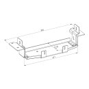 Winch attachment kit Ford Ranger 2023-