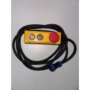 Warrior cable remote control with emergency stop 230V Air Socket