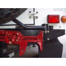 Front Runner Hi-Lift Jack Mount for Land Rover Defender Rear Bumper