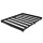 Front Runner Bushtech Double Cab Canopy Slimline II Roof Rack Kit / 1560 mm x 1255 mm