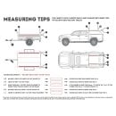 Front Runner Pick-Up Hardtop / Anhänger mit OEM Schiene Slimline II Dachträger-Kit / Hoch / 1156 mm (L) x 1475 mm (B)