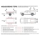 Front Runner Pick-Up Hardtop / Anhänger mit OEM Schiene Slimline II Dachträger-Kit / Hoch / 2368 mm (L) x 1475 mm (B)