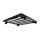 Slimline II Kit mit Befestigungsfüße für geschlossene Dachreling - 1165 mm (B) x 1156 mm (L)