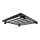 Slimline II Kit mit Grab-on Befestigungsfüße - 1255mm (B) x 1358mm (L) / B