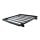Slimline II Dachträger Kit mit Grab-on Befestigungsfüße - 1255 mm (B) x 1358 mm (L) / C