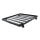 Slimline II Dachträger Kit mit Befestigungsfüße für Dachreling - 1358 mm L x 1255 mm B / A