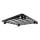 Front Runner Slimline II Roof Rack Kit with Mounting Feet for Roof Rails - 1358 mm L x 1345 mm B