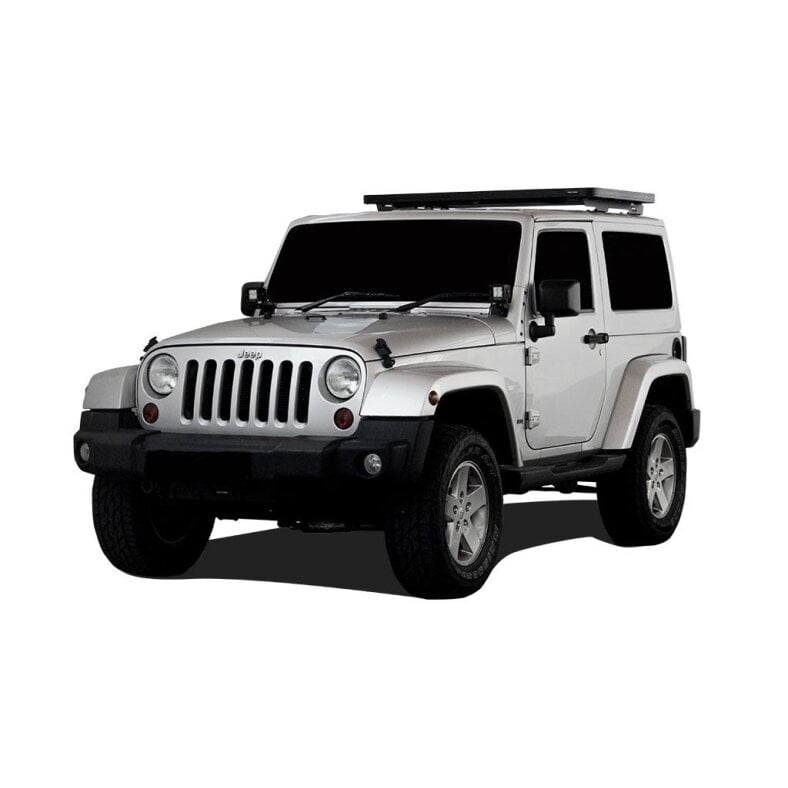 Front Runner Jeep Wrangler JK 2-Door (2007 - 2018) Extreme Slimline II 1/2 Roof Rack Kit