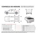 Front Runner Pick-Up Slimline II Load Bed Rack Kit / 1560 (L) x 1255 (W)