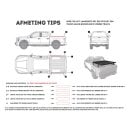 Front Runner Pick-Up Slimline II Load Bed Rack Kit / 1560 (L) x 1345 (W)