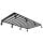Mitsubishi Delica L300 Hohes Dach (1986 - 1999) Slimline II Dachträger Kit