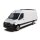 Mercedes-Benz Sprinter 170in / L3 / LWB mit OEM Schienen (2006 - Heute) Slimline II Dachträger Kit / Hoch