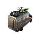 Mercedes-Benz Sprinter L2 / L3 / MWB / LWB mit OEM Schienen (2006 - Heute) Slimline II Dachträger Kit / Hoch