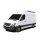 Mercedes-Benz Sprinter 128in / 144in / 170in / L1 / L2 / L3 / SWB / MWB / LWB ohne OEM Schienen (2006 - Heute) Slimline II 1/2 Dachträger Kit / Hoch
