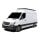 Mercedes-Benz Sprinter 2. Gen. / 3. Gen. 170in / L3 / LWB ohne OEM Schienen (2006 - Heute) Slimline II Dachträger Kit / Hoch