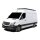 Mercedes-Benz Sprinter 2. Gen. / 3. Gen. 170in / L3 / LWB ohne OEM Schienen (2006 - Heute) Slimline II Dachträger Kit / Hoch