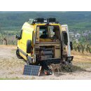 Mercedes-Benz Sprinter 144in / 170in / L2 / L3 / MWB / LWB ohne OEM Schienen (2006 - Heute) Slimline II Dachträger Kit