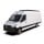 Mercedes-Benz Sprinter 170in / L3 / LWB mit OEM Schienen (2006 - Heute) Slimline II Dachträger Kit