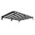 Front Runner Pickup Roll Cover Slimline II Load Bed Rack / 1762 mm (L) x 1475 mm (W)