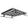 Front Runner Pick-Up Slimline II Load Bed Rack for Roll Cover without factory-fitted track / 1358 mm (L) 1425 mm (W)