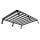 Front Runner Pickup Roll Cover Slimline II Load Bed Rack Kit / 1762 mm (L) x 1425 mm (W) / High