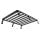 Front Runner Pickup Roll Cover Slimline II Load Bed Rack Kit / 1762 mm (L) x 1475 mm (W) / High