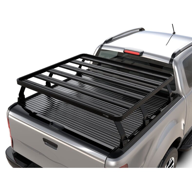 Front Runner Pick-up Rollcover ohne OEM Schienen Slimline II Ladeflächenträger-Kit / 1358 mm (L) x 1425 mm (B) / Hoch