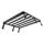 Front Runner Ford Ranger Wildtrak (2014 - Current) Roll Cover Slimline II Load Bed Rack Kit / High