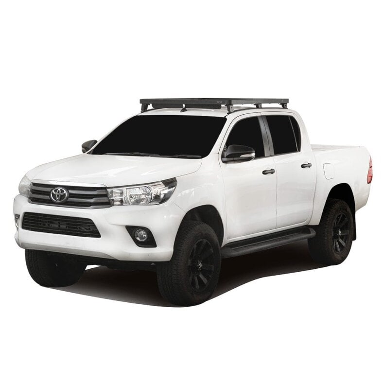 Front Runner Toyota Hilux Revo Double Cab (2016 - Current) Slimline II Roof Rack Kit / Track & Mounting Foot System
