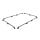 Front Runner Expedition Rail Kit / Full Perimeter - for 1762 mm (L) x 1255 mm (W) Roof Rack
