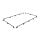Front Runner Expedition Rail Kit / Full Perimeter - for 2166 mm (L) x 1345 mm (W) Roof Rack