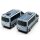 Mercedes-Benz Sprinter (L2H1 / 144in MWB / Standard Dach) (2006 - Heute) Slimpro Dachträger Kit