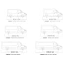 Front Runner Mercedes-Benz Sprinter (L2 H2 / 170in MWB / Hohes Dach) (2006 - Heute) Slimpro Dachträger-Kit