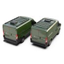 Peugeot Boxer (L1H1 / 118in WB / Niedriges Dach) (2014 - Heute) Slimpro Dachträger Kit