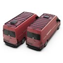 Volkswagen Crafter (L4H2 / MWB / Standard Dach) (2017 - Heute) Slimpro Dachträger Kit