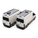 Volkswagen Crafter (L3H2 / MWB / OEM Schiene) (2017 - Heute) Slimpro Dachträger Kit