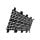 Front Runner Pro Bed Rack Side MOLLE Panel / 1200 mm
