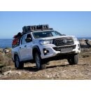 Front Runner Toyota Hilux Revo Double Cab (2016–Current) Pro Bed Rack with Slimline II Tray