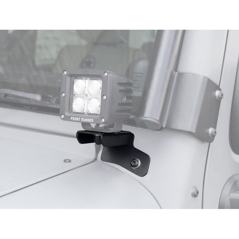 Front Runner Jeep Wrangler JK / JKU Windscreen Light Brackets