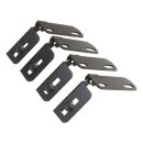 Windschutzverkleidung für den Slimline II Dachträger/ flaches Profil / 1165 mm/ 1255