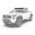 Toyota Tacoma 4. Generation Double Cab (2024 - Heute) Slimsport Dachträger Kit 40in Zusatzscheinwerfer Windschutzverkleidung