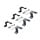 Front Runner Rooftop Tent Mounting Kit / Set of Six / High